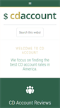 Mobile Screenshot of cdaccount.org